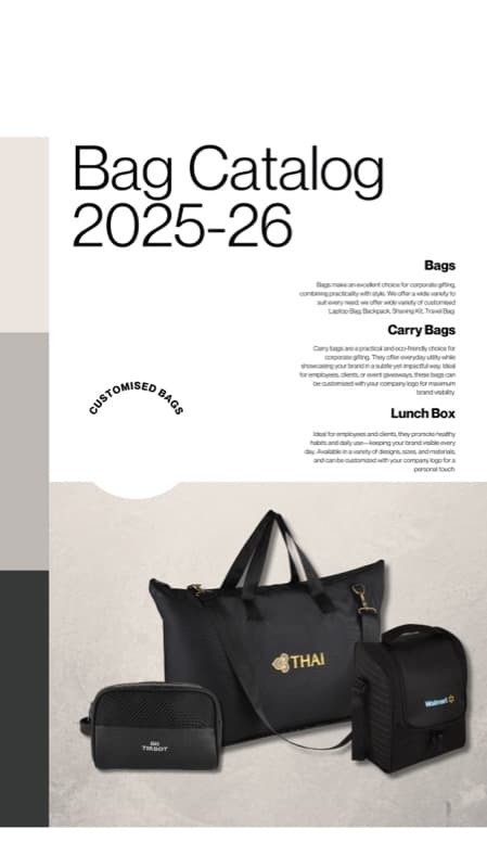 Bag Catalogue 2025–26