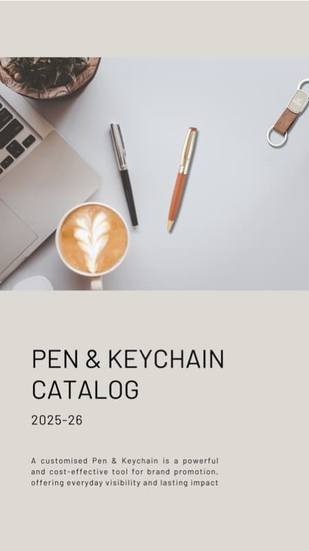 Pen & Keychain Catalogue 2025–26
